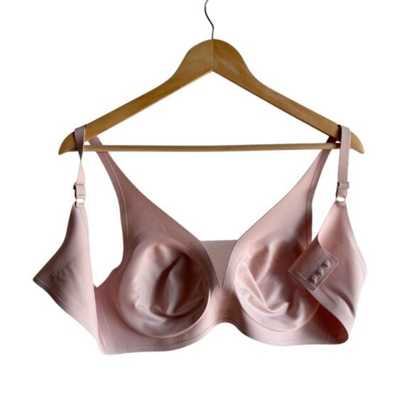 Knix Revolution Mesh Wireless Bra Rose Water XL - Picture 5 of 11